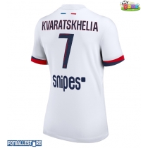 Paris Saint-Germain Khvicha Kvaratskhelia #7 Bortedrakt Dame 2025-26 Kortermet